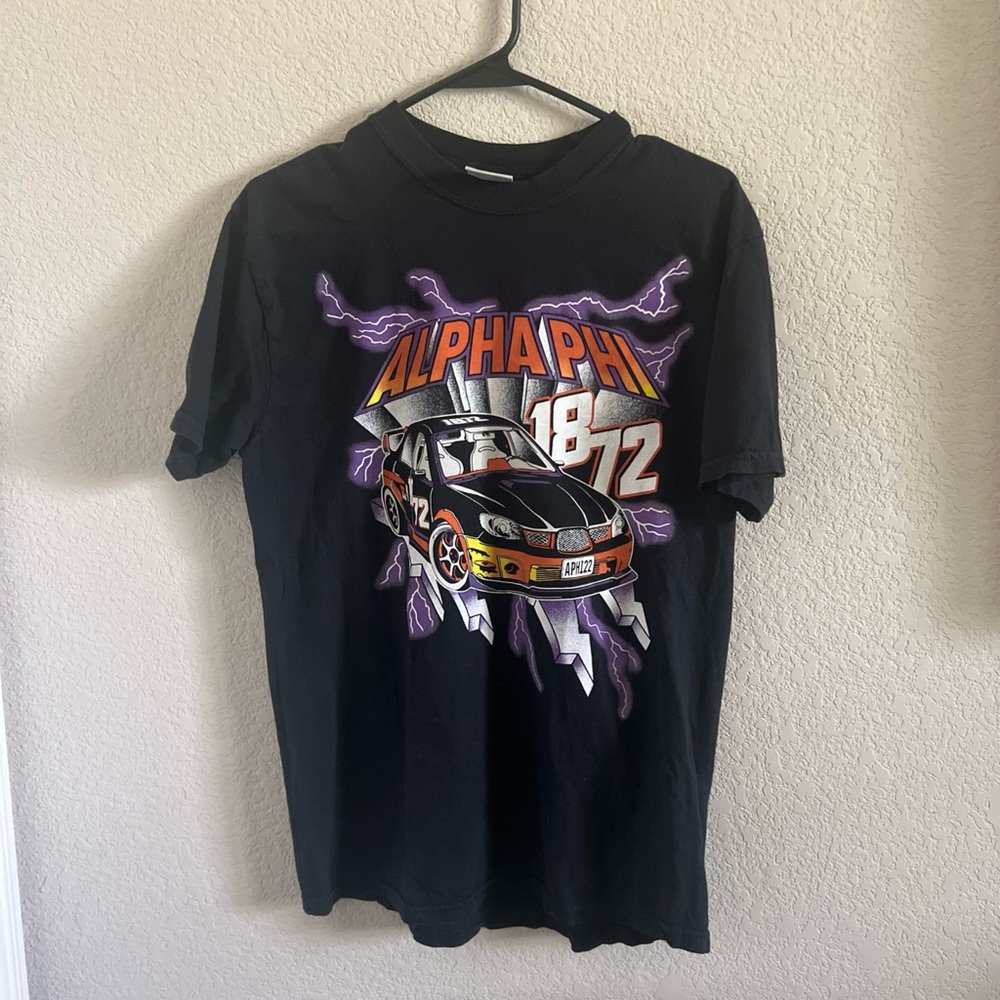 Comfort Colors Black Short Sleeve Tee with Graphic Design